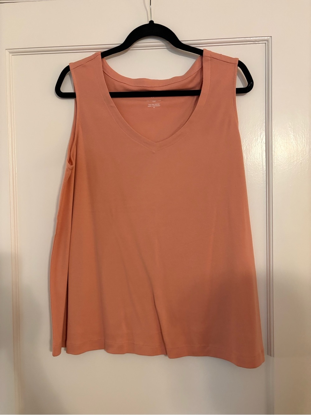 J. Jill V-Neck Sleeveless Tank in Coral NWT
